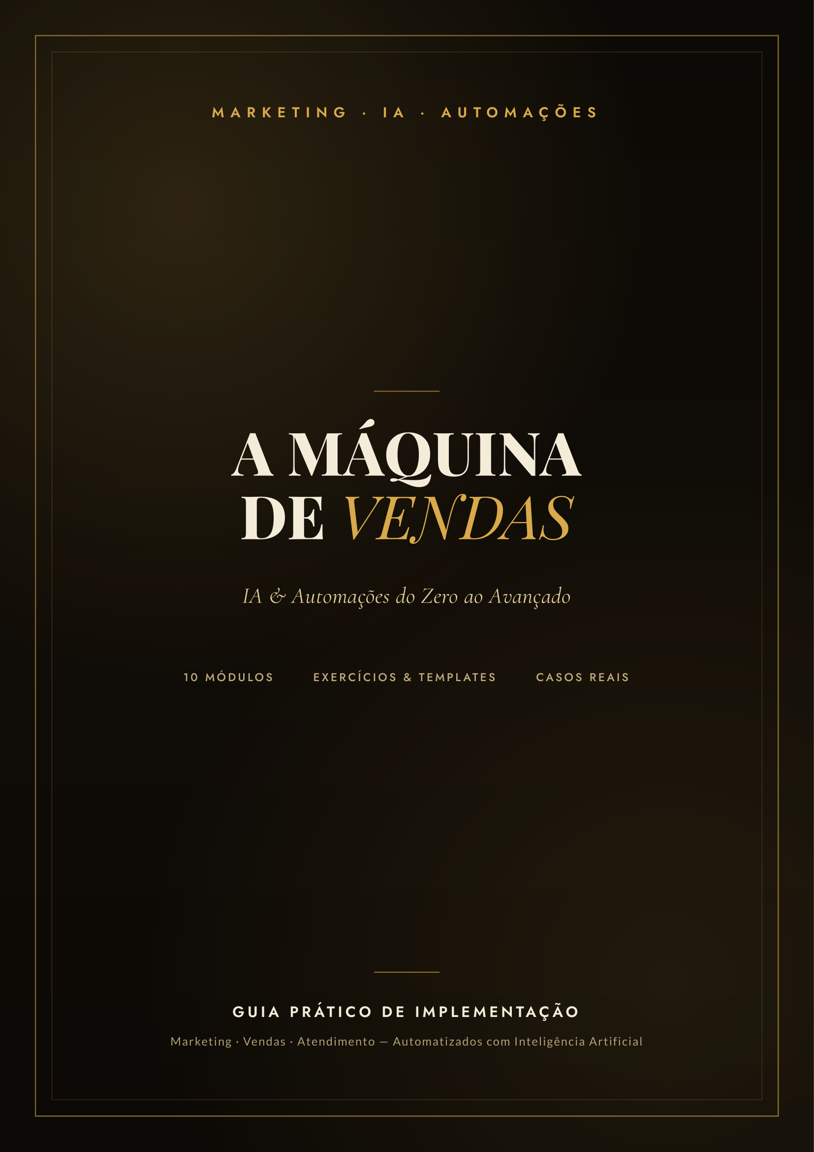 Capa do guia A Máquina de Vendas